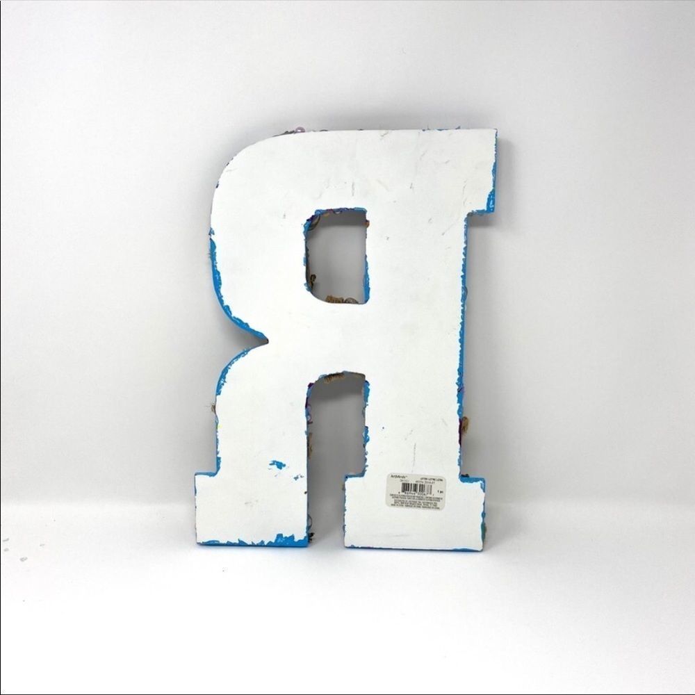 🆕 Decorative Letter R - Beach Theme - Picture 4 of 5